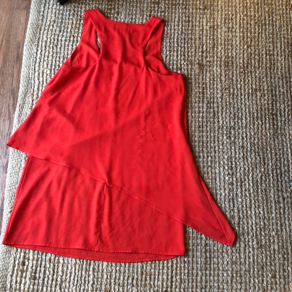 Red racer back dress - Picture 2 of 2